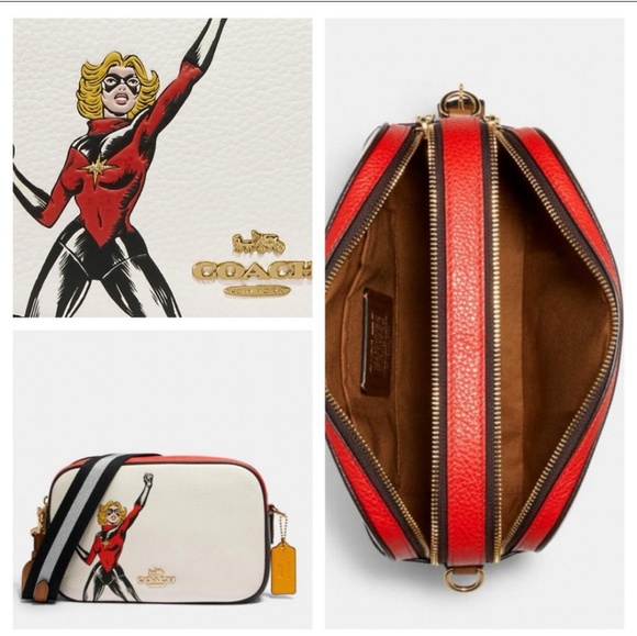 NWT COACH CrossBody JES MESSENGER☆CAROL DANVERS - Picture 4 of 4
